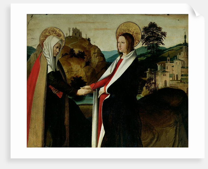 The Visitation, c.1500 by Josse Lieferinxe