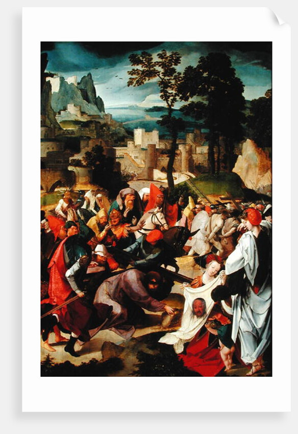 The Carrying of the Cross by Master of the Repudiation of Hagar