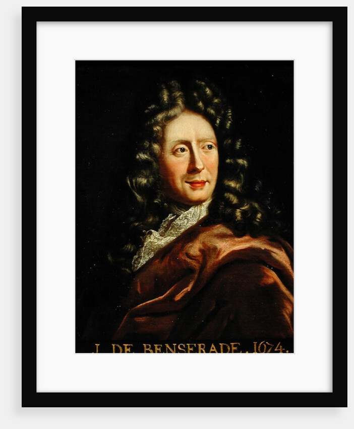Portrait of Isaac de Benserade 1674 by French School