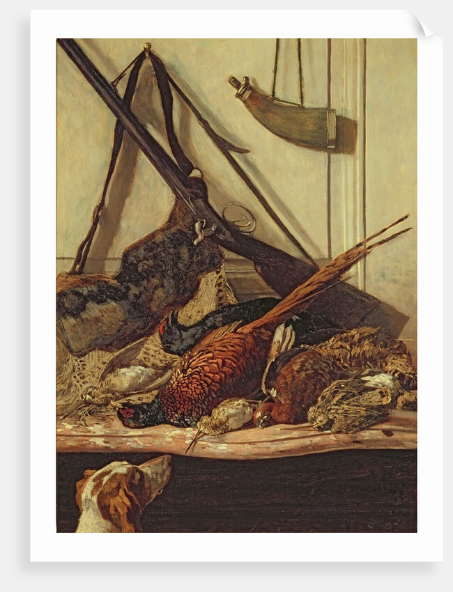 Hunting Trophies, 1862 by Claude Monet