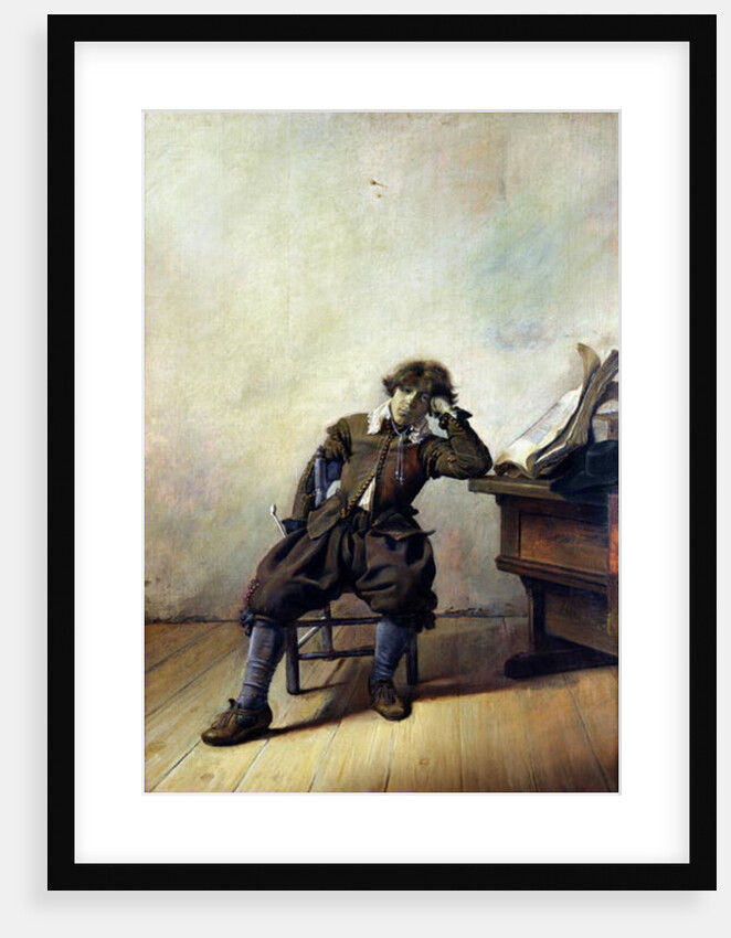 A Young Student in his Study or, The Smoker, c.1630-33 by Pieter Codde