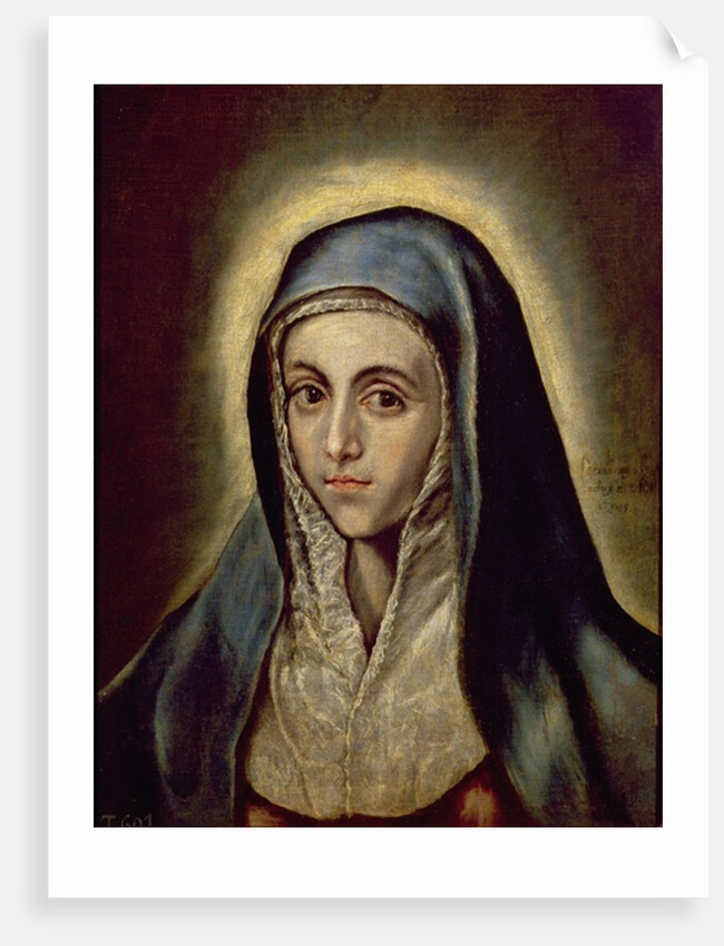 The Virgin Mary, c.1594-1604 by El Greco