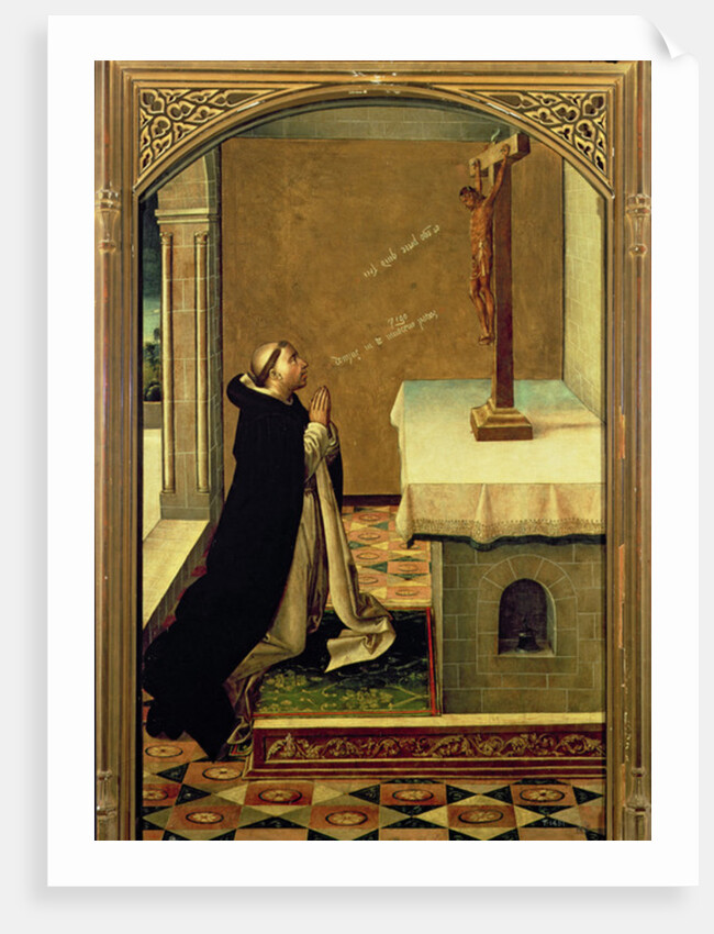 St. Peter Martyr at Prayer by Pedro Berruguete