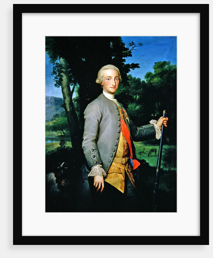Charles de Bourbon Prince of Asturias by Anton Raphael Mengs