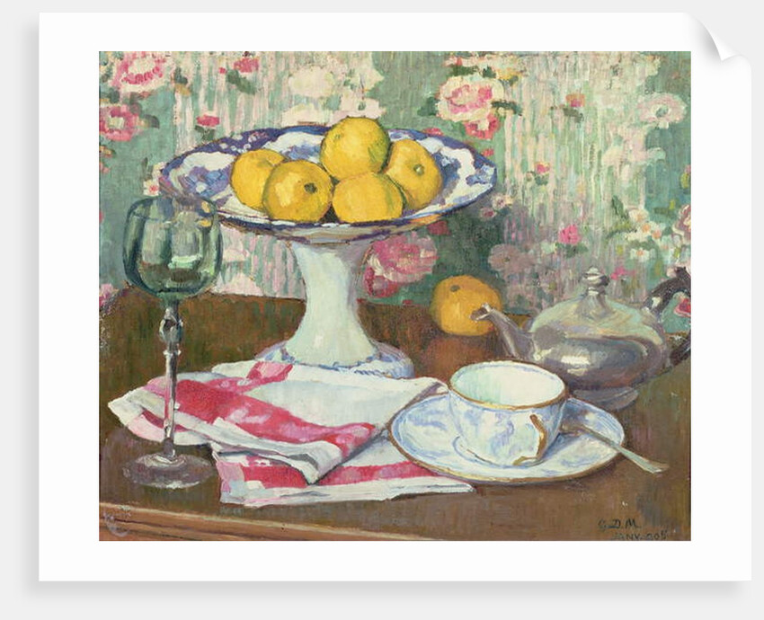 Still Life with a Fruit Dish, 1905 by Georges Daniel de Monfreid