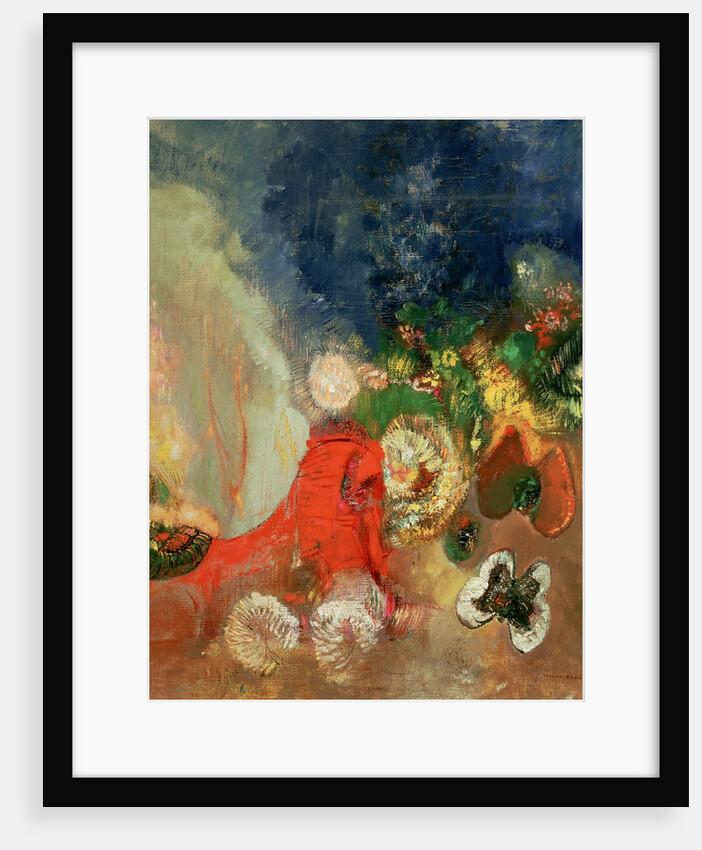 The Red Sphinx, c.1912 by Odilon Redon