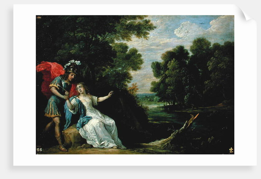The Reconciliation of Rinaldo and Armida, 1836 by David the Younger Teniers