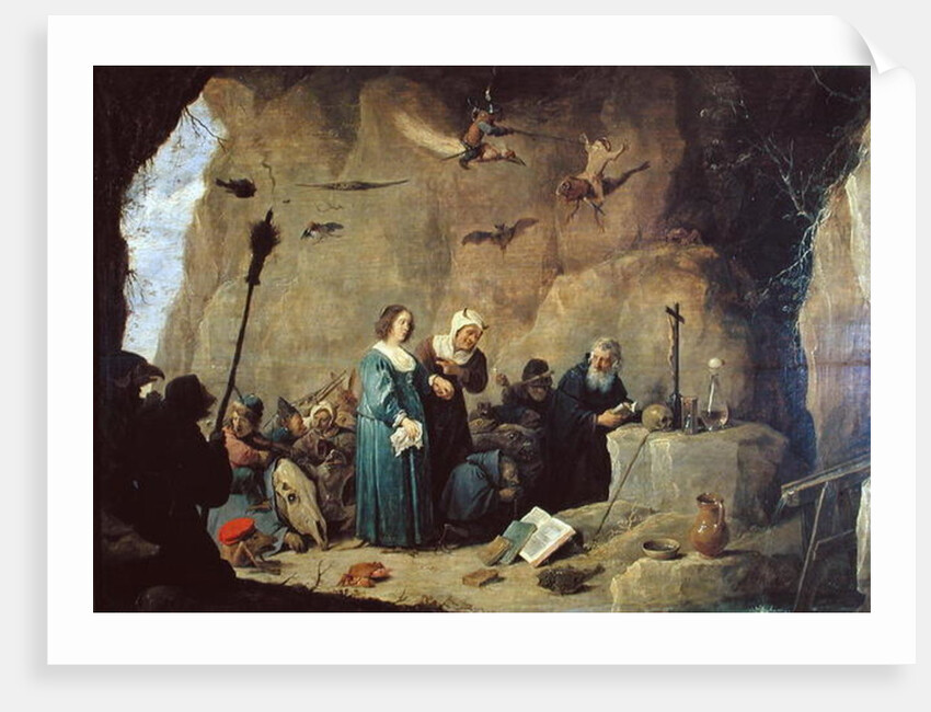 The Temptation of St. Anthony, 1820 by David the Younger Teniers
