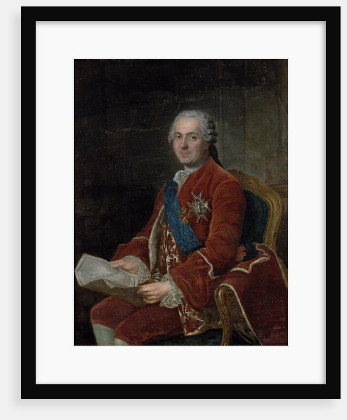 Portrait of Louis, Dauphin of France by Anne-Baptiste Nivelon