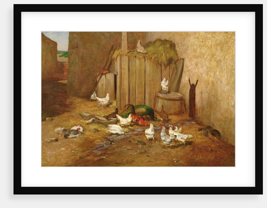 The Farmyard by Philibert-Leon Couturier