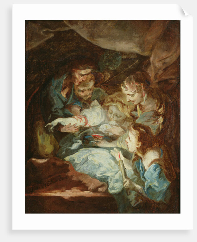 The Bloodletting by Michel Francois Dandre-Bardon