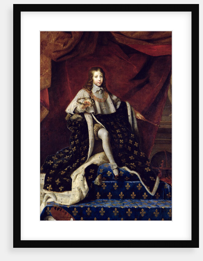 Portrait of Louis XIV aged 10, 1648 by Henri Testelin