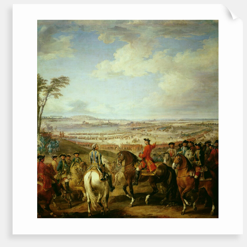 The Battle of Lawfeld, 2nd July 1747 by Pierre Lenfant