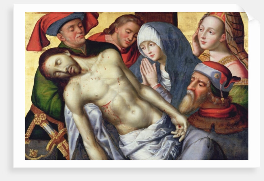 Descent from the Cross by Hugo van der (after) Goes