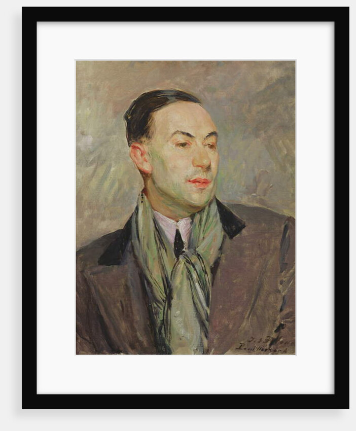 Study for a Portrait of Paul Morand by Jacques-Emile Blanche