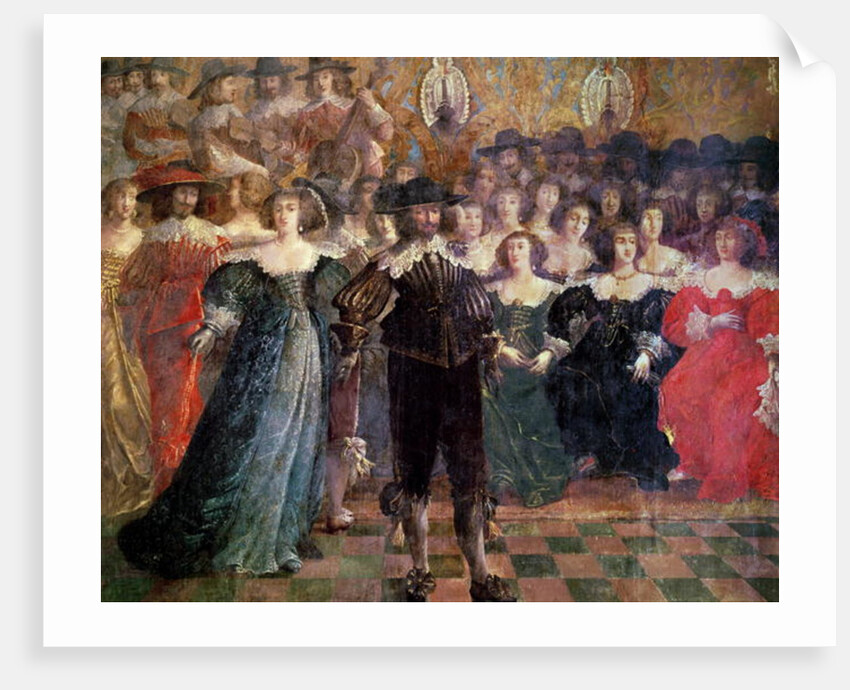 The Court Ball by Abraham Bosse