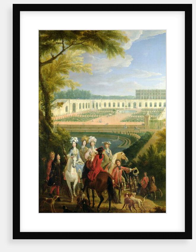 View of the Orangerie at Versailles, after 1697 by Pierre-Denis Martin