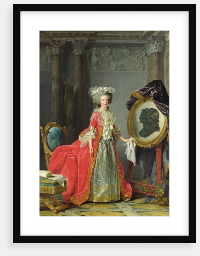 Portrait of Adelaide de France, 1787 by Adelaide Labille-Guiard