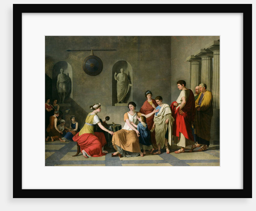 The Mother of the Gracchi, c.1780 by Joseph Benoit Suvee