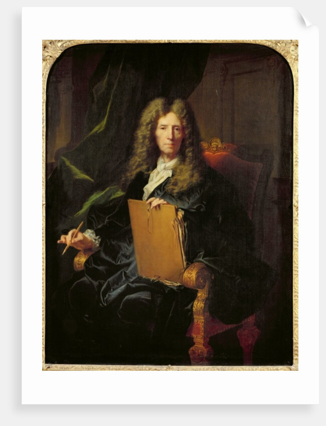 Portrait of Pierre Mignard c.1690 by Hyacinthe Francois Rigaud