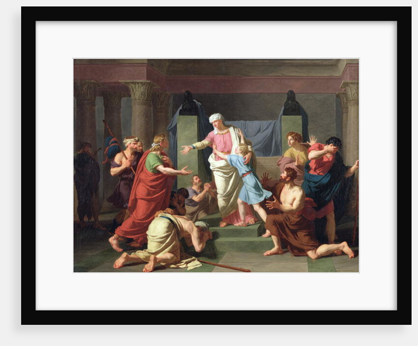 Joseph Recognised by his Brothers, 1789 by Charles Thevenin