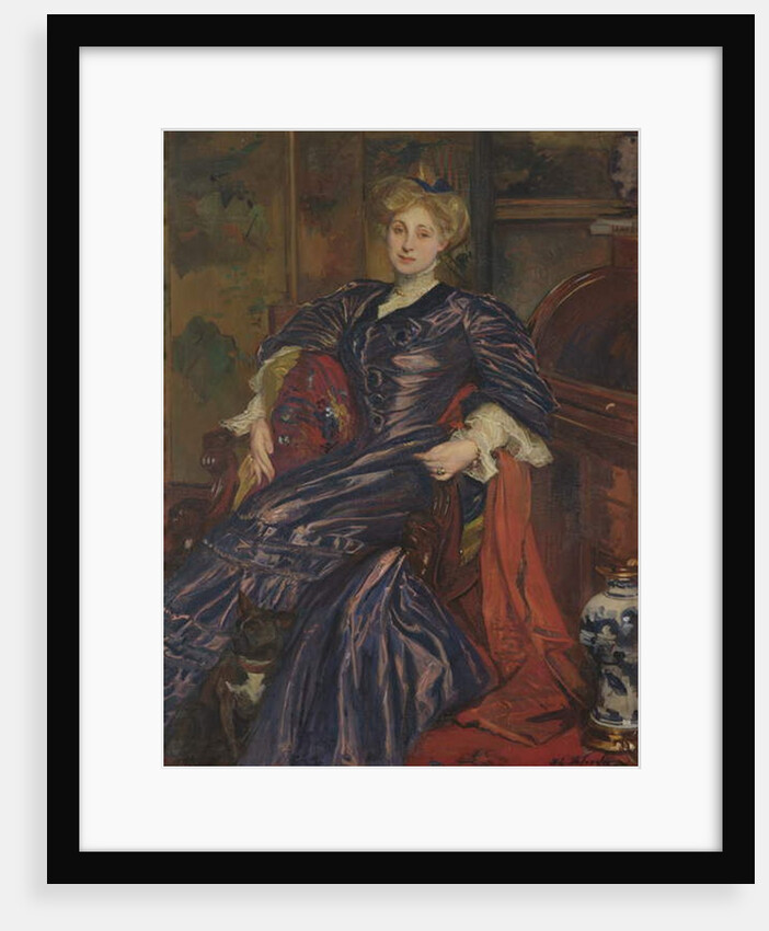 Portrait of Mrs Emily Montgomery-Lang, 1911 by Jacques-Emile Blanche