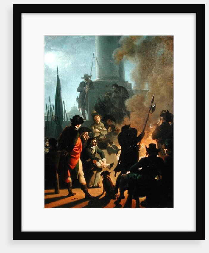 Revolutionary Scene: A Bivouac by Nicolas Antoine Taunay