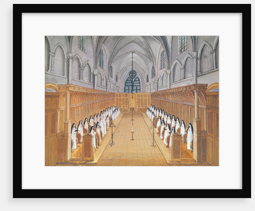 View of the Choir by Louise Madelaine Cochin