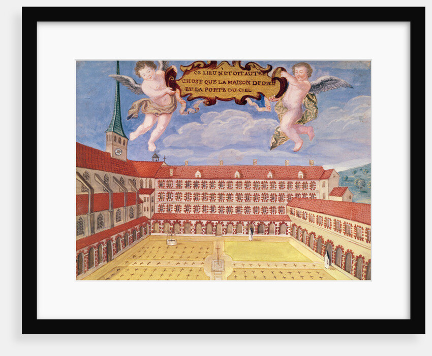 View of the Cloisters and the Cemetery by Louise Madelaine Cochin