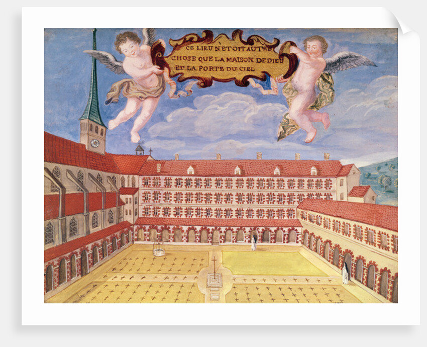 View of the Cloisters and the Cemetery by Louise Madelaine Cochin