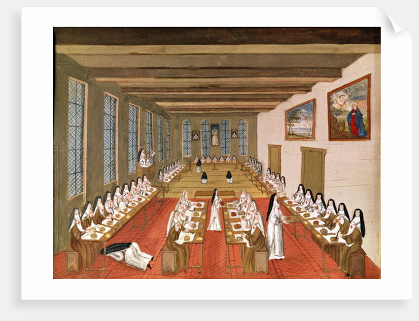 View of the Refectory by Louise Madelaine Cochin