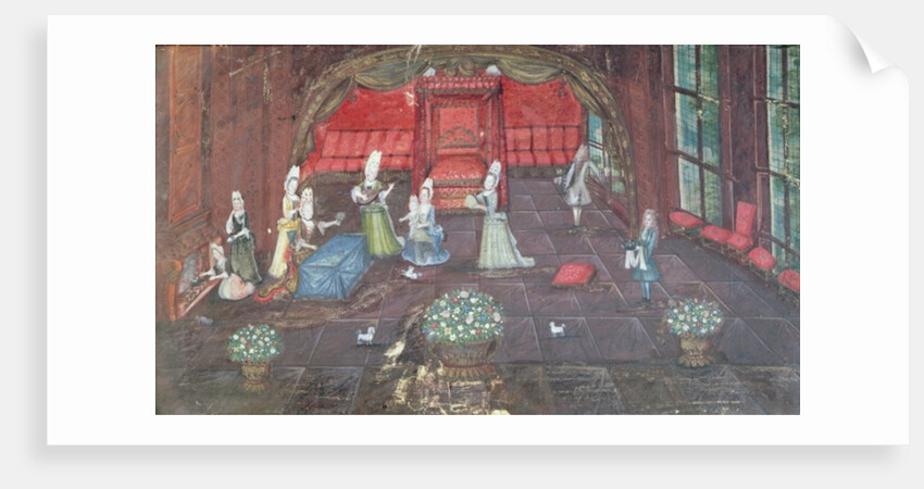 Apartment of a Noblewoman by French School