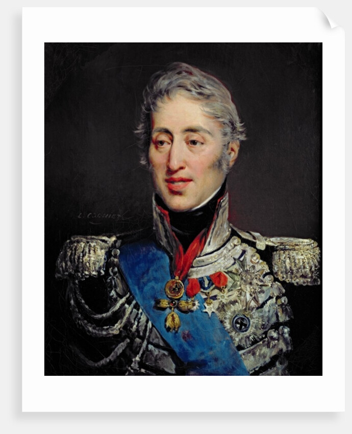 Portrait of Charles X by Leon Cogniet