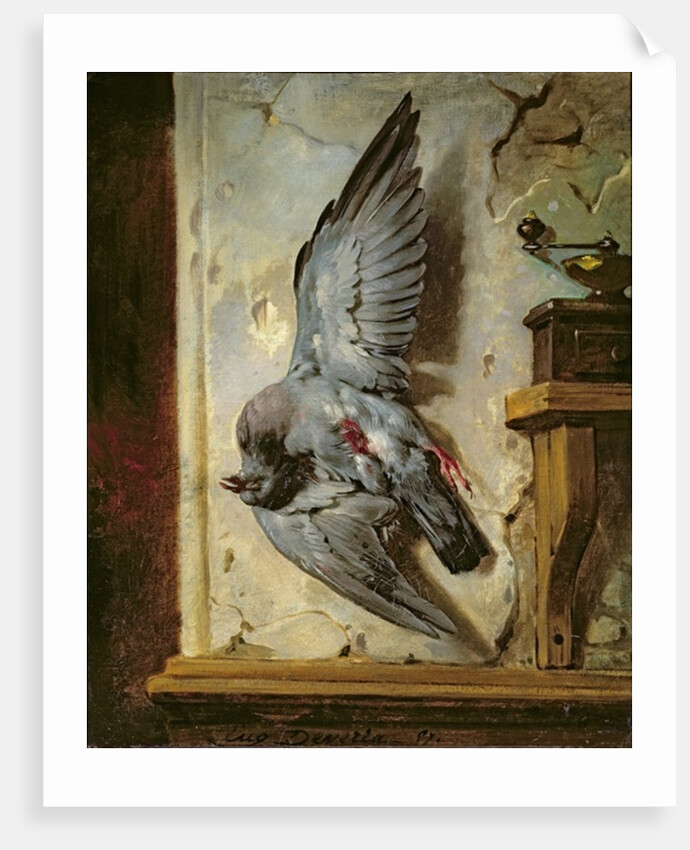 The Woodpigeon, c.1857 by Eugene Deveria