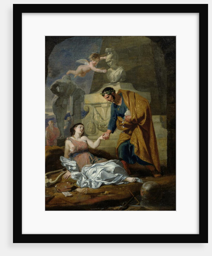 Allegory of the Arts and Patronage or, Emperor Augustus Supporting the Arts, 1660-69 by Gerard de Lairesse