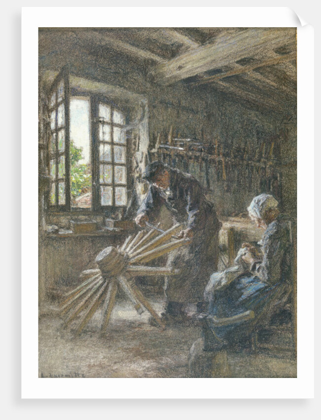 The Old Cartwright and his Wife, 1897 by Leon Augustin Lhermitte