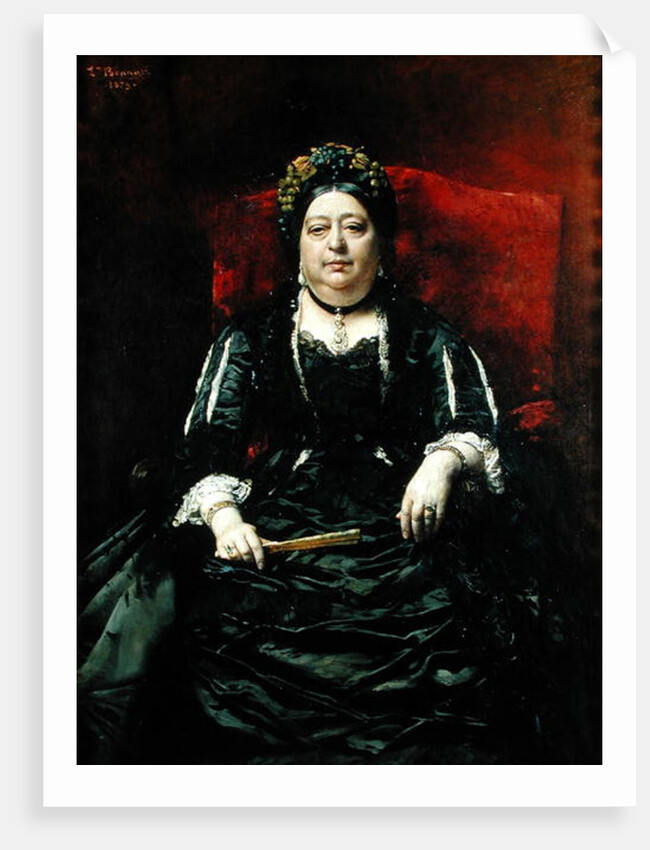 Portrait of Madame Leopold Stern, 1879 by Leon Joseph Florentin Bonnat