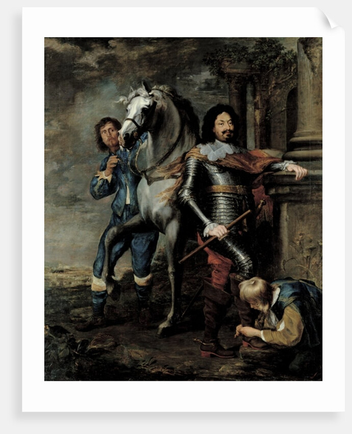 Portrait of General Ottavio Piccolomini Duke of Amalfi by Jan Gerritsz. van Bronckhorst