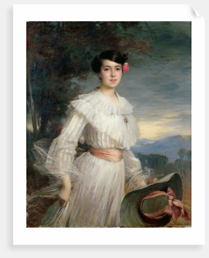 Portrait of Madeleine Reclus, 1902 by Ernest Bordes