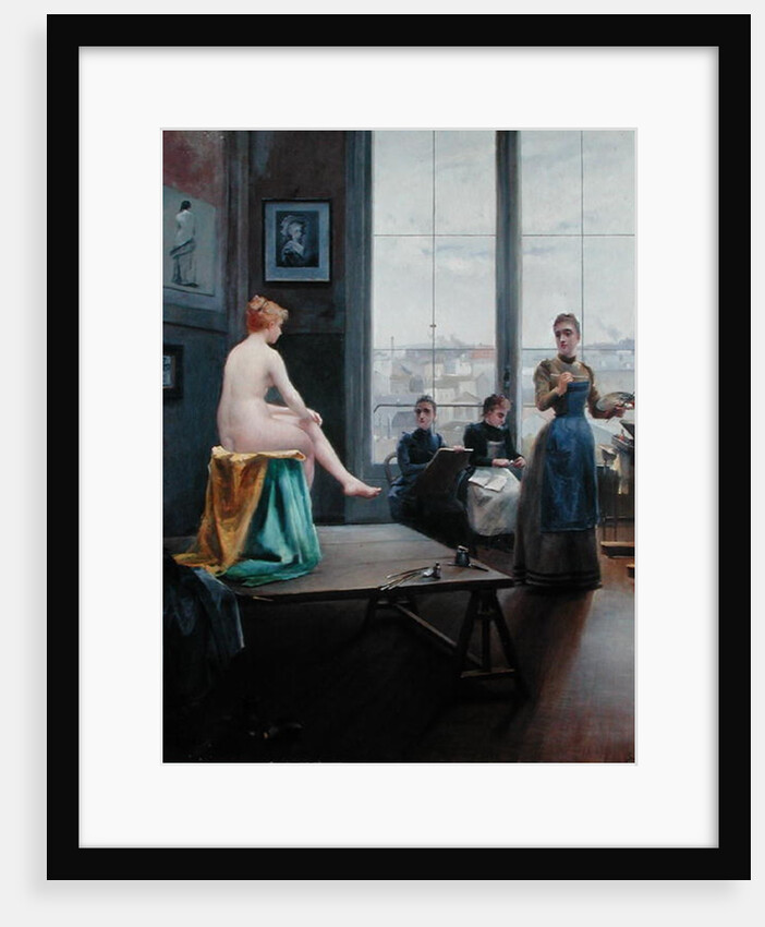 Studio with Young Women by Paul Duthoit