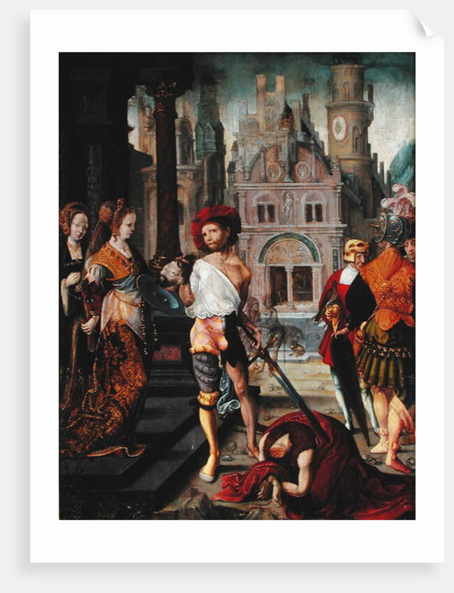 The Beheading of St. John the Baptist, 1525 by French School
