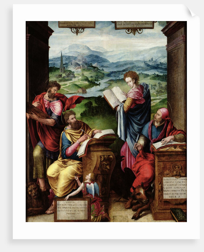 The Four Evangelists by French School