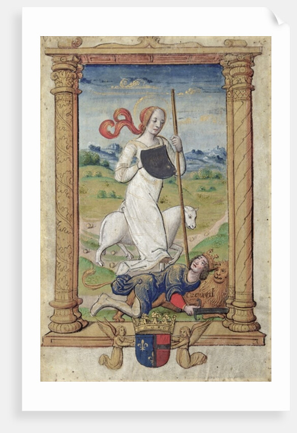 CL 22718A Humility Against Pride by French School