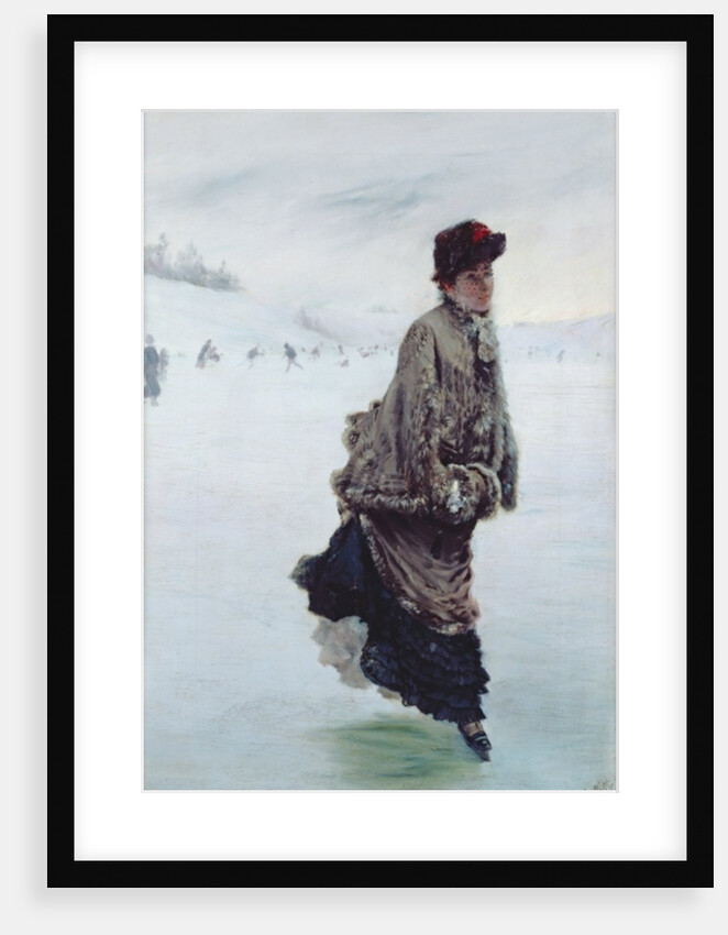 The Skater by Giuseppe or Joseph de Nittis