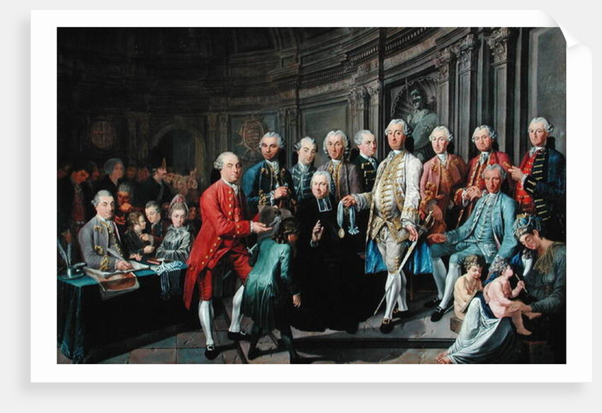 Distribution of the Academy Prizes for Drawing and Painting in Dunkirk in 1755 by Nicolas Truit