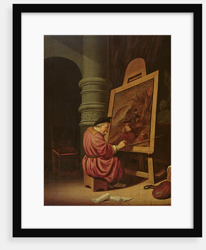 Interior of a Studio or, A Painter in his Studio, 1649 by Adriaen van Gaesbeeck