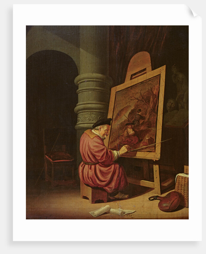 Interior of a Studio or, A Painter in his Studio, 1649 by Adriaen van Gaesbeeck