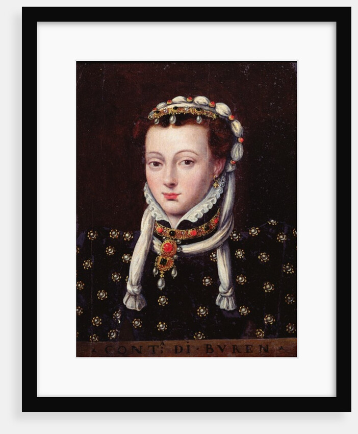 Portrait of Anne de Buren by Anthonis van Dashorst (c.1519-1576/77) Mor