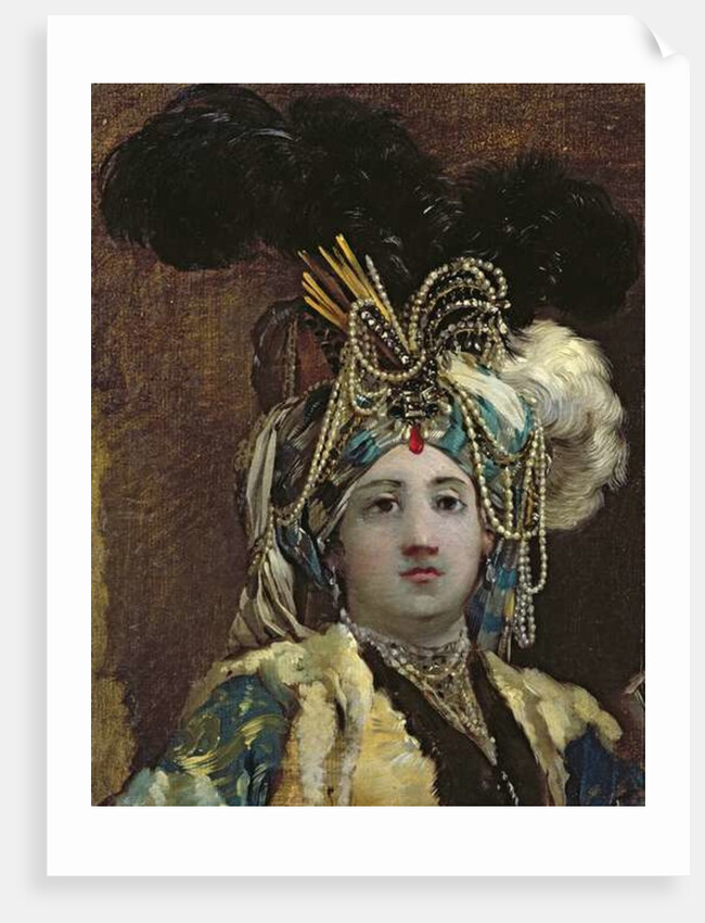 A Sultana, 1748 by Joseph-Marie the Elder Vien