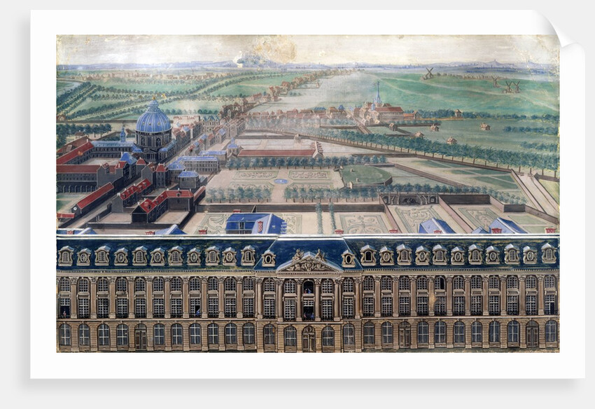 West Facade of the Place Louis-Le-Grand and the Faubourg Saint-Honore, c.1705 by V. Antier